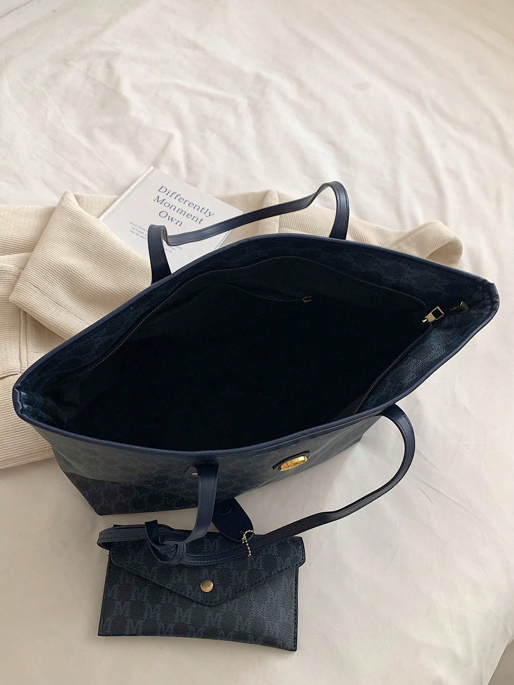 Dedoo 1Pc High-Quality Handbag, 2024 New Fashion Versatile Luxury Tote Bag, Shoulder Bag, Large Capacity Office Shoulder Bag, Suitable as Gift for Girlfriend, Shopping, Dating, Travel, Casual, Work and Other Occasions, Eye-Catching Ladies Work Bag