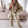 2025 Women Hoodies Sports Tops Pants Tracksuit Sweatshirt Sweat Suit Jogging Set Long Sleeve Hoodie Sport Pants Lady Suit