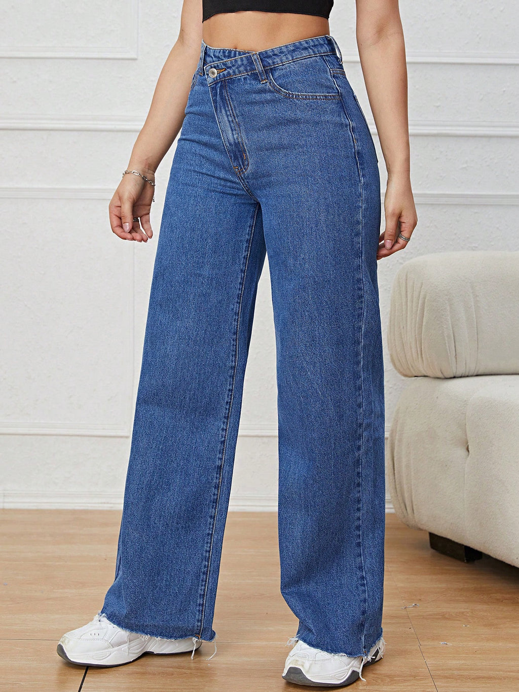 High Waist Wide Leg Jeans